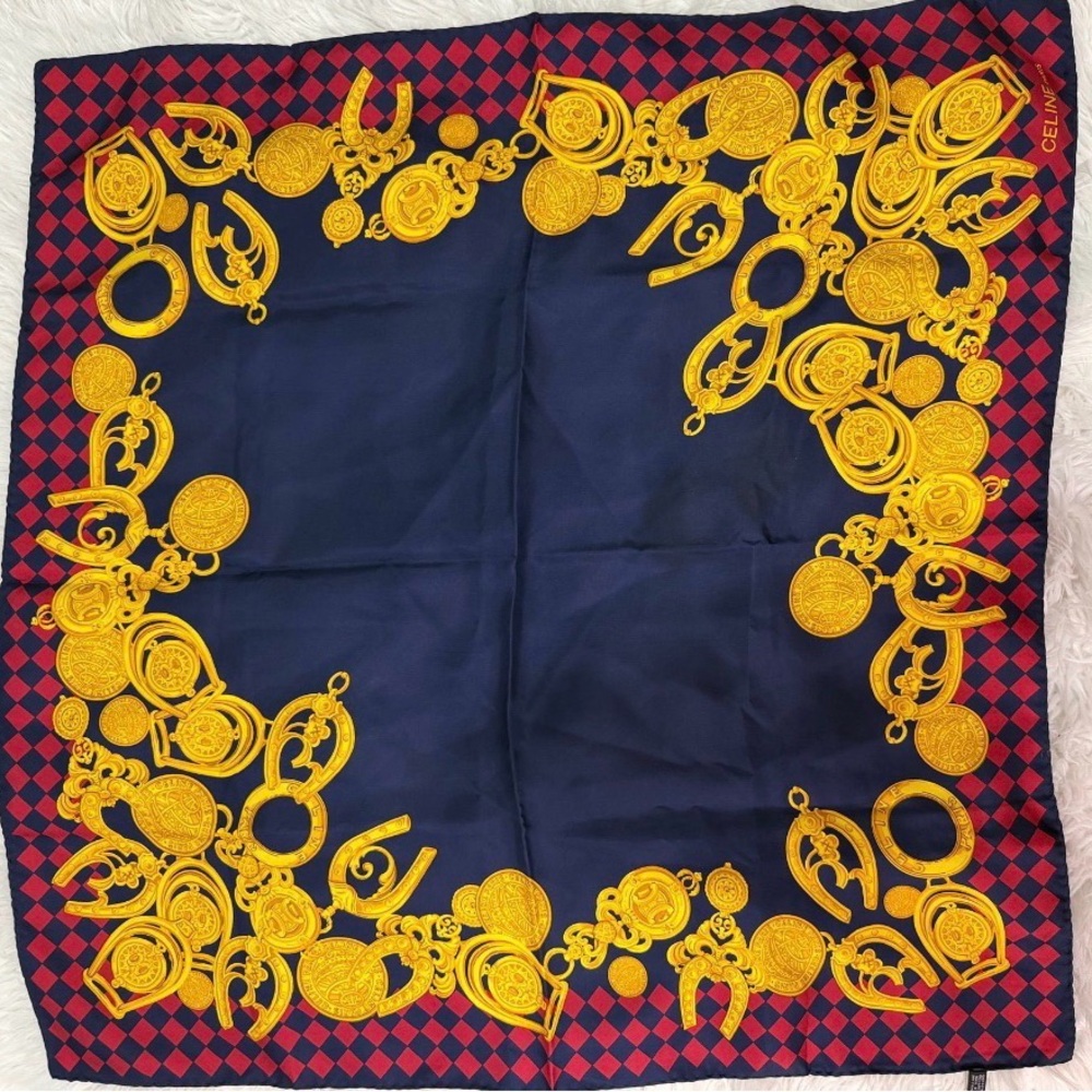 CELINE Silk Scarf